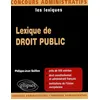 Image de Lexique De Droit Public