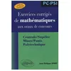 Image de Exercices CorrigÃ©s De MathÃ©matiques Aux Oraux De Concours - Centrale/SupÃ©lec, Mines/Ponts, Polytechnique