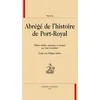 Image de AbrÃ©gÃ© De L'histoire De Port-Royal