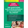 Image de CRPE   Admission   200 questions sur le développement et la psychologie de l'enfant: Professeur des écoles   Concours 2023 en occasion ou reconditionné