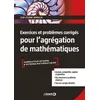 Image de Exercices Et ProblÃ¨mes CorrigÃ©s Pour L'agrÃ©gation De MathÃ©matiques