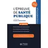 Image de L'épreuve de santé publique: Des conseils méthodologiques. Les notions clés pour réussir. 50 questions pour s'entraîner. - Jacques Raimondeau en occasion ou reconditionné