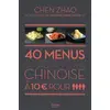 Image de 40 MENUS ASIATIQUES A MOINS DE - CHEN ZHAO en occasion ou reconditionné