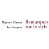 Image de Remarques Sur Le Style - PrÃ©cÃ©dÃ© De Notes Sur Marcel Proust