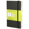 Image de Carnet de notes Moleskine souple pages blanches 9 x 14 noir
