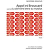 Image de Appol Et Brouscard - Suivi De La DerniÃ¨re Lettre Du Matelot