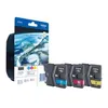Image de Brother LC985 Rainbow Pack - pack de 3 - jaune, cyan, magenta cartouche d'encre d'origine - 260 Pages - LC985RBWBP