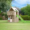 Image de Maisonnette cabane avec toboggan
