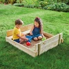 Image de Bac à sable avec bancs et kit accessoir