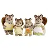 Image de 4172 sylvanian families famille ecureuil roux gris