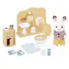 Image de 5015 sylvanian families frere lapin chocolat toilettes