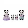 Image de 5529 sylvanian families la famille panda