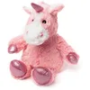 Image de Bouillotte peluche naturelle licorne cos