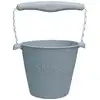 Image de Seau de plage en silicone souple bl