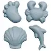 Image de Set de 4 moules de plage en silicon