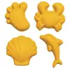 Image de Set de 4 moules de plage en silicon