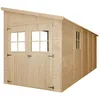 Image de Abri de jardin en bois sans paroi latérale 10 m2