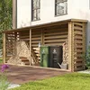 Image de Abri à bûches -l112xl458xh199 cm - 4m2