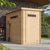 Image de Abri de jardin en bois - l239xl144xh198 cm-2.63 m2
