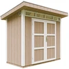 Image de Abri de jardin qualité premium 3m² l161xl294xh239 cm - marron