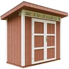Image de Abri de jardin qualité premium 3m² l161xl294xh239 cm - rouge