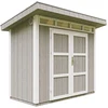 Image de Abri de jardin qualité premium 3m² l161xl294xh239 cm - gris