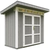 Image de Abri de jardin qualité premium 3m² l161xl294xh239 cm - gris foncé