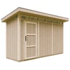 Image de Abri de jardin qualité premium 4m² l161xl412xh239 cm - beige