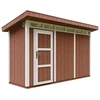 Image de Abri de jardin qualité premium 4m² l161xl412xh239 cm - rouge