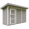 Image de Abri de jardin qualité premium 4m² l161xl412xh239 cm - gris