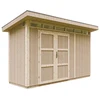 Image de Abri de jardin qualité premium 4m² l161xl412xh239 cm - beige