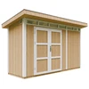 Image de Abri de jardin qualité premium 4m² l161xl412xh239 cm - jaune