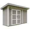 Image de Abri de jardin qualité premium 4m² l161xl412xh239 cm - gris