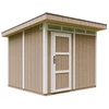 Image de Abri de jardin qualité premium 6m² l294xl279xh237 cm - marron