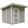 Image de Abri de jardin qualité premium 6m² l294xl279xh237 cm - gris