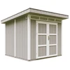 Image de Abri de jardin qualité premium 6m² l294xl279xh237 cm - gris