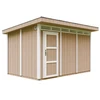 Image de Abri de jardin qualité premium 9m² l412xl279xh237 cm - marron
