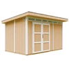 Image de Abri de jardin qualité premium 9m² l412xl279xh237 cm - jaune