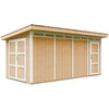 Image de Abri de jardin qualité premium 8.52+2.95 m² garage moto exterieur - jaune