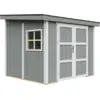 Image de Abri de jardin qualité premium 231x248x294cm sans plancher e paroi latérale