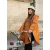 Image de Poncho velo - marron