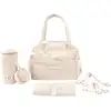 Image de Sac à langer fluffy corduroy beige