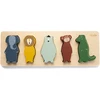 Image de Puzzle à encastrement en bois animaux