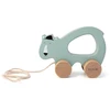 Image de Jouet à tirer en bois - mr. Polar bear