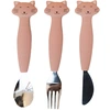 Image de 3 couverts en silicone - mrs. Cat