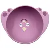 Image de Bol en silicone avec ventouse mrs peacoc