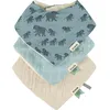 Image de Lot de 3 bavoirs bandanas
