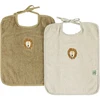 Image de Lot de 2 bavoirs xl lion