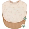 Image de Lot de 2 bavoirs de naissance rosy rabbit