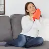 Image de Bouillotte électrique ultra douce, chaleur longue durée et poche pour les mains